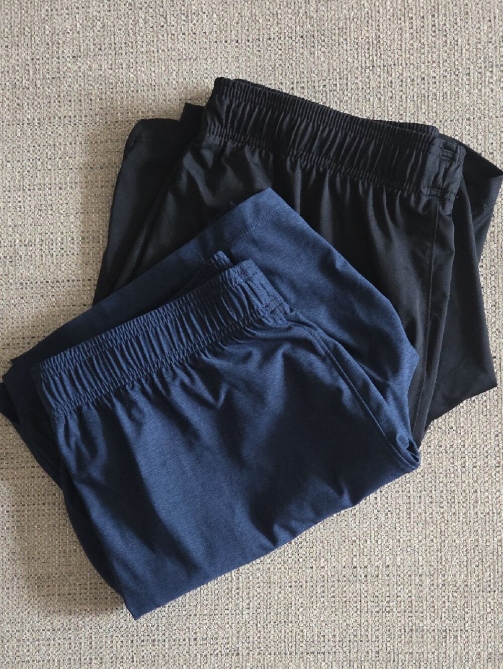 Under Armour Men's Athletic Shorts - Navy and Black Duo